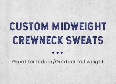midweight crewneck sweats