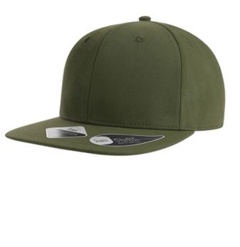 Atlantis Headwear JAMES Sustainable Recycled Polyester Flat Bill