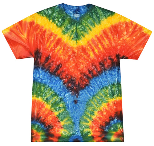 Reactive Rainbow Tie Dye